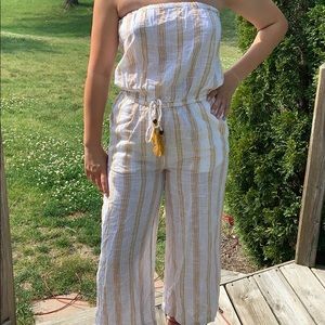 NWOT Blue Island jumpsuit